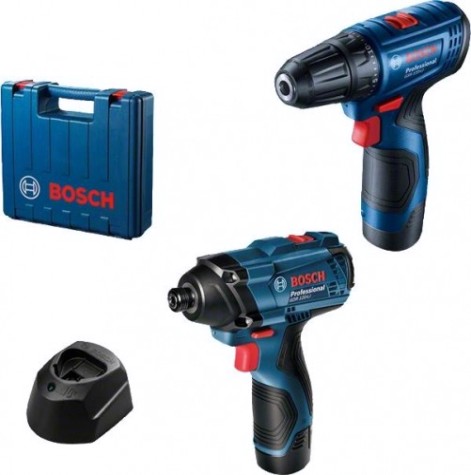 Набор аккумуляторного инструмента BOSCH GDR 120-LI+GSR 120-LI [06019G8023]