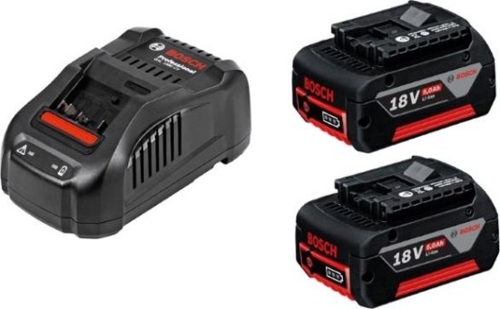 Набор аккумуляторов и зарядное устройство BOSCH GBA 18,0V 5,0 Ah Li-Ion + GAL 1880 CV [1600A00B8J]