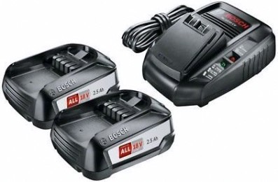 Набор аккумуляторов и зарядное устройство BOSCH PBA 18 AL 1830 14,4 – 18 В [1600A011LD]