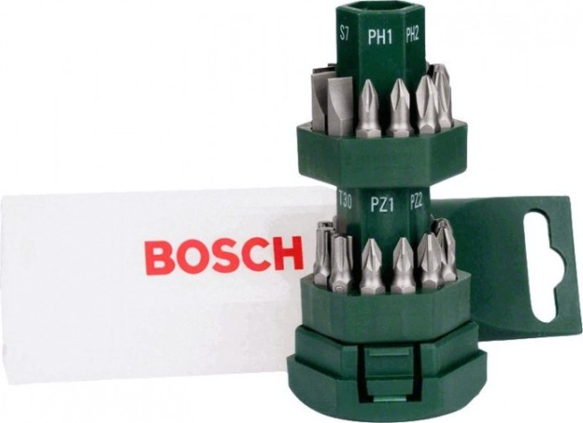Набор бит BOSCH Биты c держателем 25 шт. [2607019503]