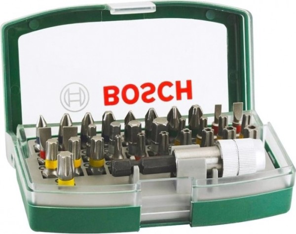 Набор бит BOSCH COLORED PROMOLINE 32 предмета [2607017063]