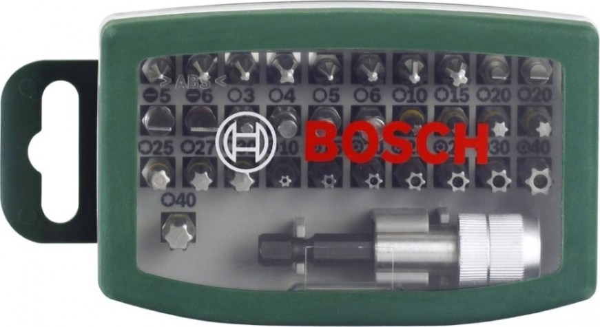 Набор бит BOSCH COLORED PROMOLINE 32 предмета [2607017063]