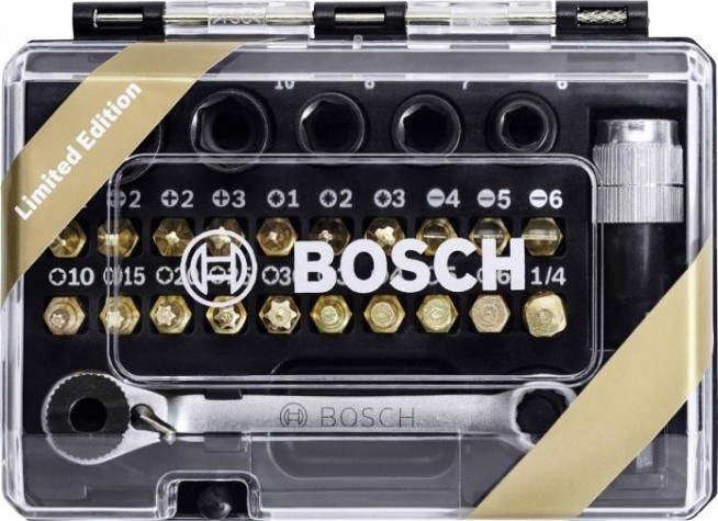 Набор бит BOSCH из 27 шт. GOLD IXO SDB-set [2607017459]