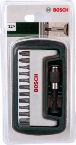 Набор бит BOSCH PH/PZ/TORX/SL/HEX Extra Hard 12шт 12 xh [2608255995]