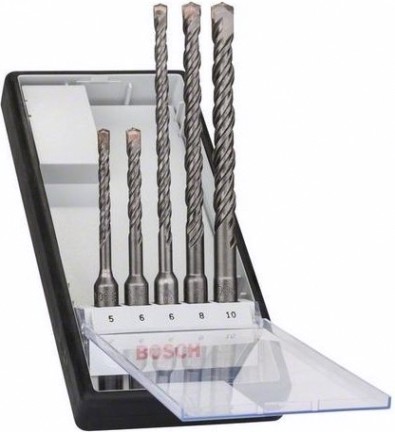 Набор буров BOSCH SDS-plus 6-10х165 мм Robust Line [2607019927]