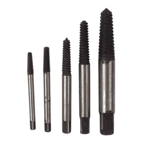 Набор экстракторов Kranz KR-12-6702 для шурупов № 2 Набор экстракторов Kranz KR-12-6702 для шурупов № 2