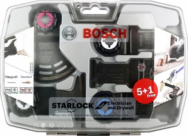 Набор насадок для МФИ BOSCH RB-6ER SET 6шт. [2608664622]
