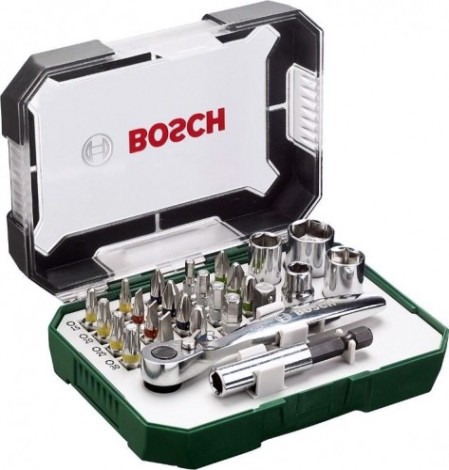 Набор оснастки универсальный BOSCH PROMOLINE 26 предметов [2607017322]
