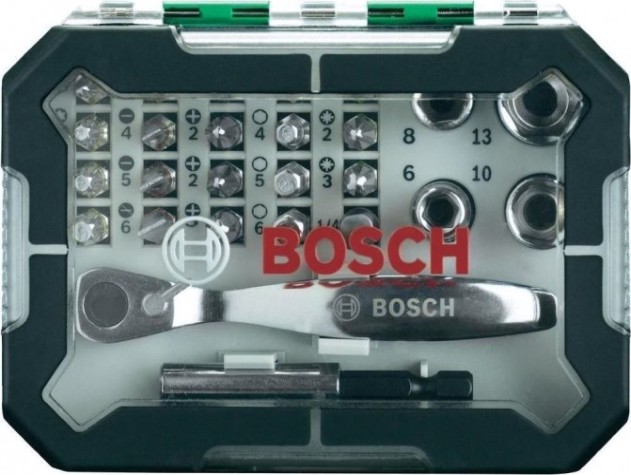 Набор оснастки универсальный BOSCH PROMOLINE 26 предметов [2607017322]