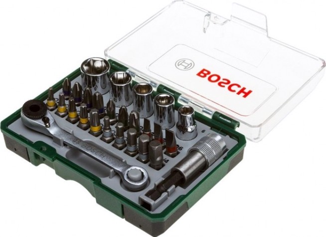 Набор оснастки универсальный BOSCH PROMOLINE 27 предметов [2607017160]