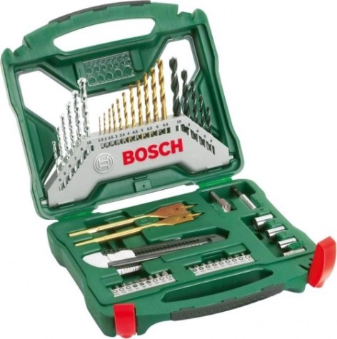 Набор оснастки универсальный BOSCH X-Line TITANIUM 50 предметов [2607019327]