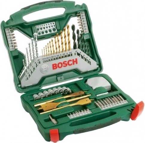 Набор оснастки универсальный BOSCH X-Line TITANIUM 70 предметов [2607019329]