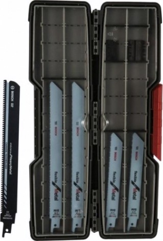Набор сабельных полотен BOSCH 20+1 Carbide for Metal ToughBox [2607011300]