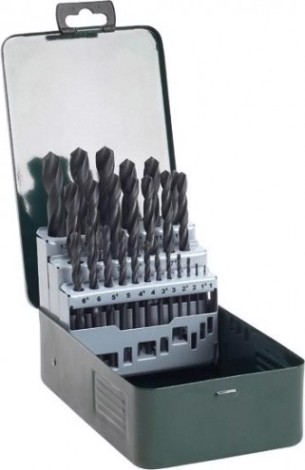 Набор сверл по металлу BOSCH HSS-R D1-13 25 шт MetalBox упаковка [2607019446]