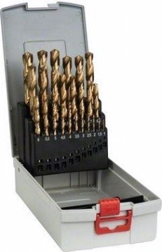 Набор сверл по металлу BOSCH HSS-TiN (1-13мм) 25 шт. ProBox [2608587019]