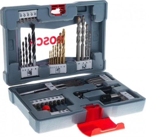 Набор сверл универсальный BOSCH Premium Set-49 оснастки [2608P00233]