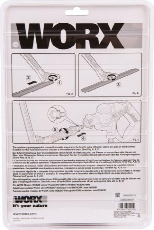Насадка-водосгон Worx WA4050 для аккумуляторной мойки