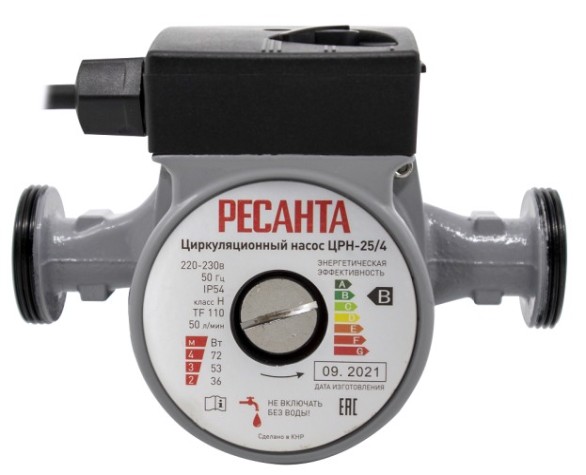 Насос циркуляционный Ресанта ЦРН-25/4 [77/7/1]