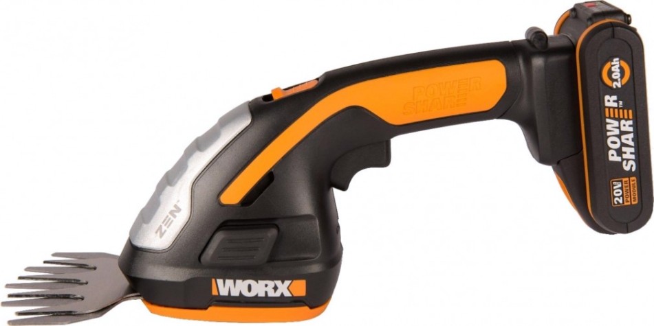 Ножницы для травы Worx WG801E.5 в комплекте с тяпкой
