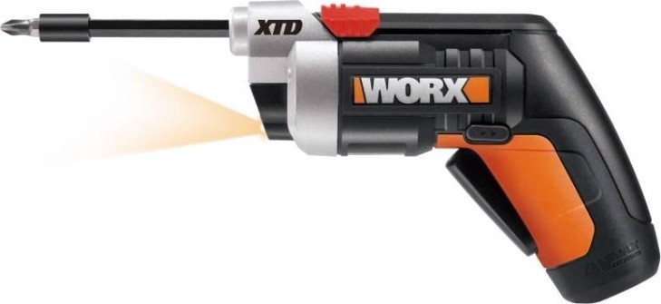 Отвертка аккумуляторная Worx WX252 и набор бит (10шт)