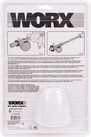 Пенораспылитель Worx WA4036 для аккумуляторной мойки