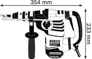 Перфоратор BOSCH GBH 3-28 DFR [061124A000] Кейс