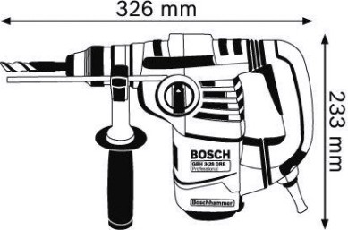 Перфоратор BOSCH GBH 3-28 DRE [061123A000] Кейс