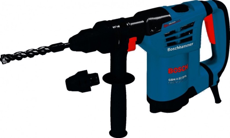 Перфоратор BOSCH GBH 4-32 DFR [0615990J70] набор Gedore