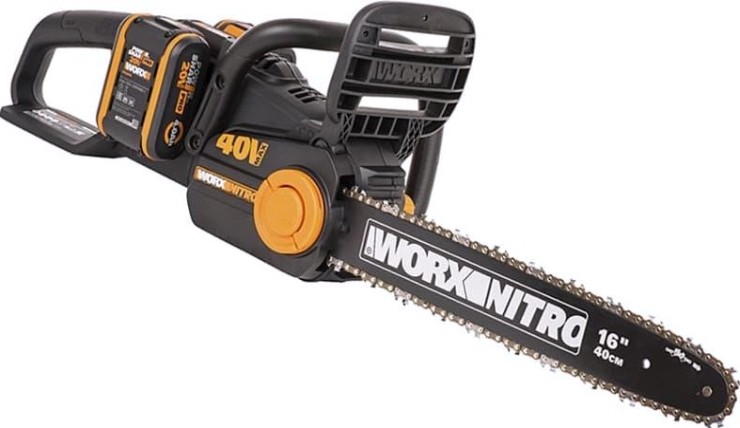 Пила цепная аккумуляторная Worx NITRO WG385E.9 без АКБ и ЗУ бесщеточная [WG385E.9]