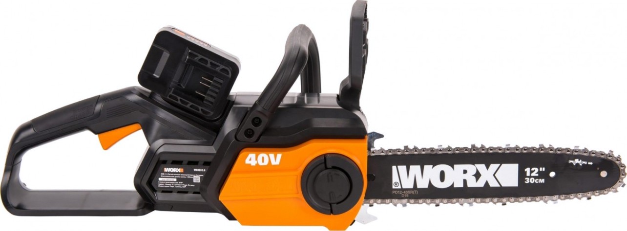Пила цепная аккумуляторная Worx WG381E.9 без АКБ и ЗУ [WG381E.9]