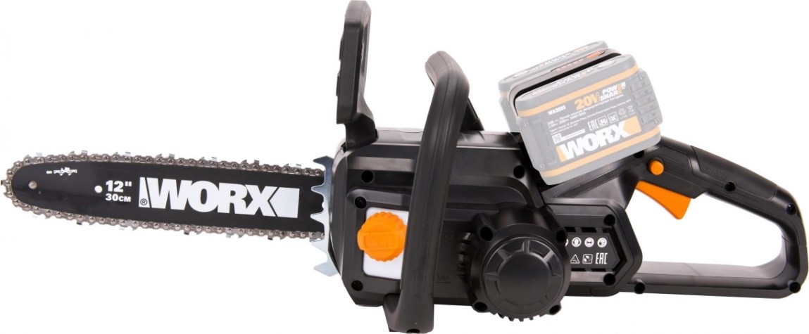 Пила цепная аккумуляторная Worx WG381E.9 без АКБ и ЗУ [WG381E.9]