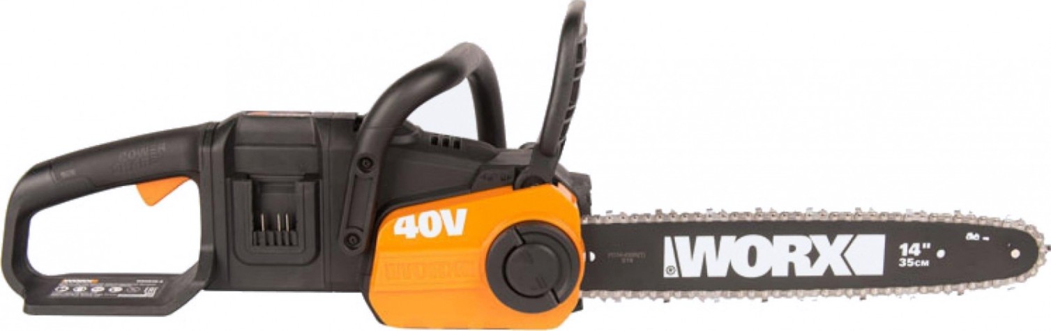 Пила цепная аккумуляторная Worx WG384E.9 без АКБ и ЗУ бесщеточная [WG384E.9]