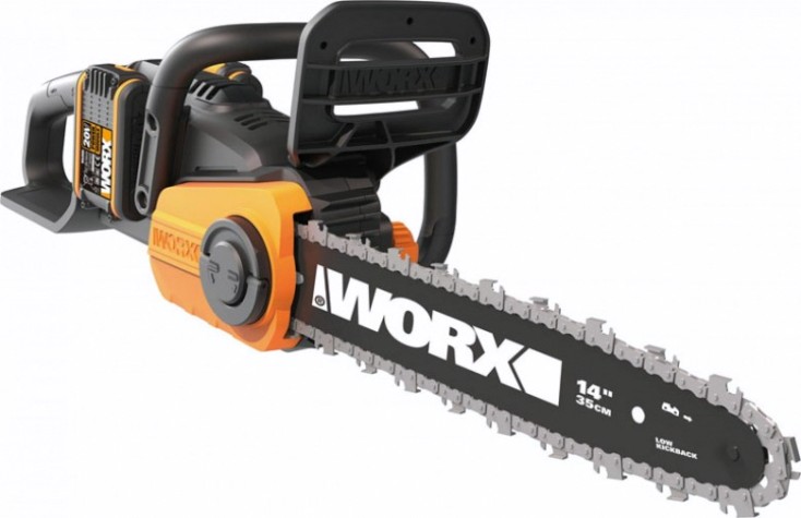 Пила цепная аккумуляторная Worx WG384E бесщеточная Пила цепная аккумуляторная Worx WG384E бесщеточная