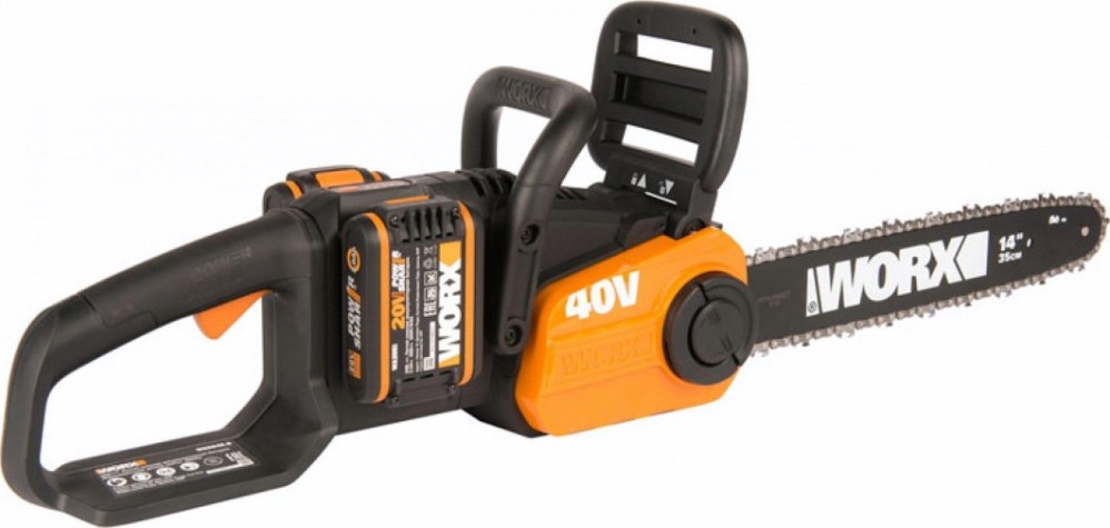 Пила цепная аккумуляторная Worx WG384E бесщеточная