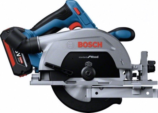 Пила циркулярная аккумуляторная BOSCH GKS 185-LI [06016C1223]