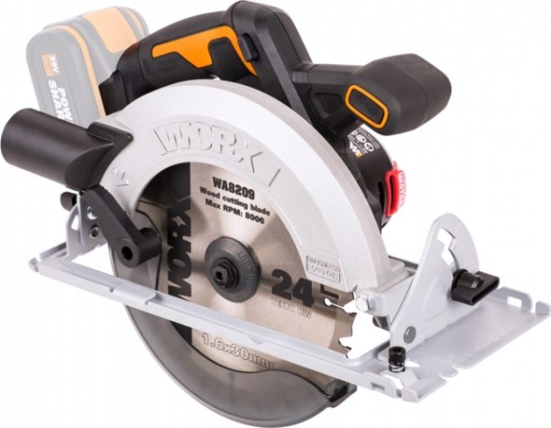 Пила циркулярная аккумуляторная Worx WX520.9 без АКБ и ЗУ бесщеточная [WX520.9]
