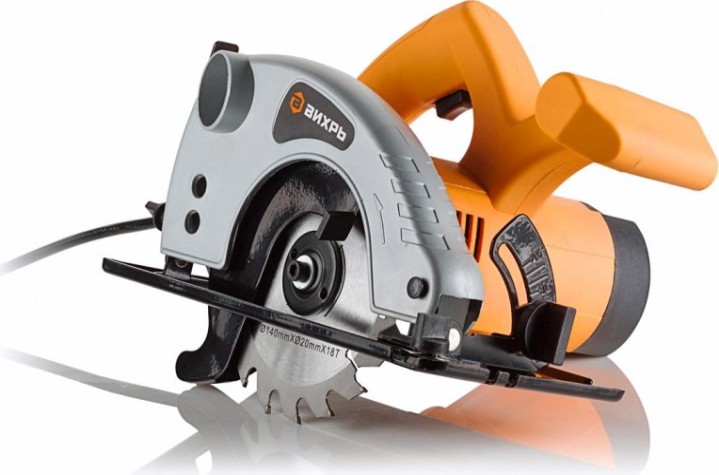 Пила циркулярная электрическая ВИХРЬ ДП - 140/1100 [72/11/3]