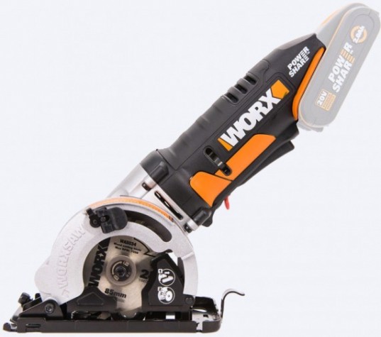 Пила дисковая аккумуляторная Worx SAW WX527.9 без АКБ и ЗУ [WX527.9]