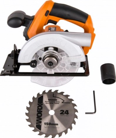 Пила дисковая аккумуляторная Worx WX529.9 без АКБ и ЗУ [WX529.9]