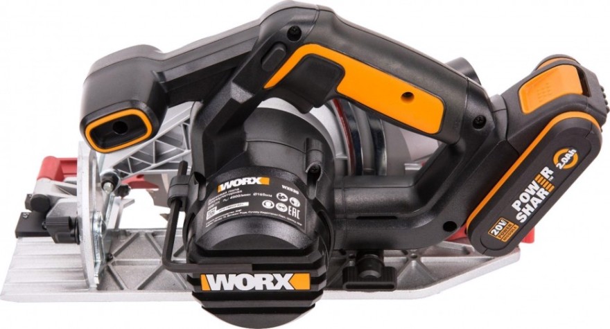 Пила дисковая аккумуляторная Worx WX530