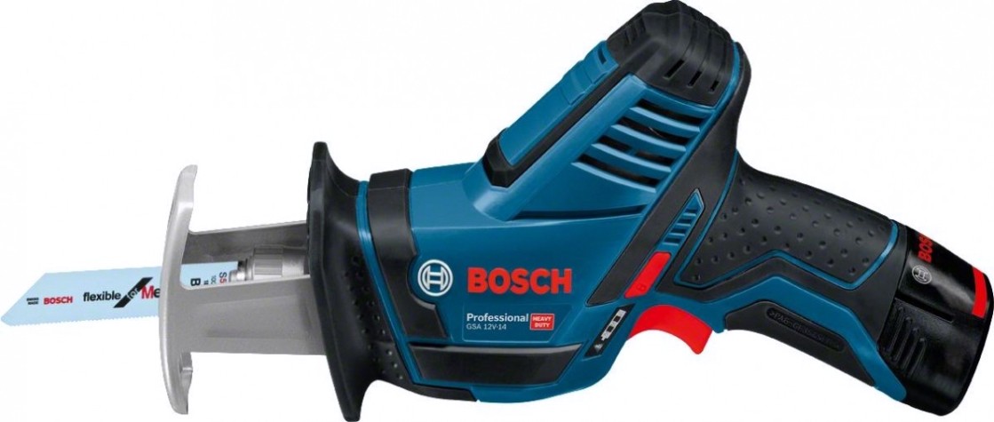 Пила сабельная аккумуляторная BOSCH GSA 12V-14 [0615990M3Z]