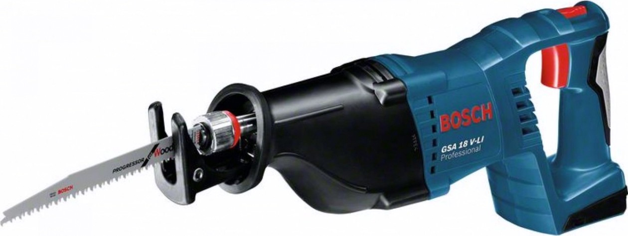Пила сабельная аккумуляторная BOSCH GSA 18 V-LI 1х4.0 Ач [0615990L6H]