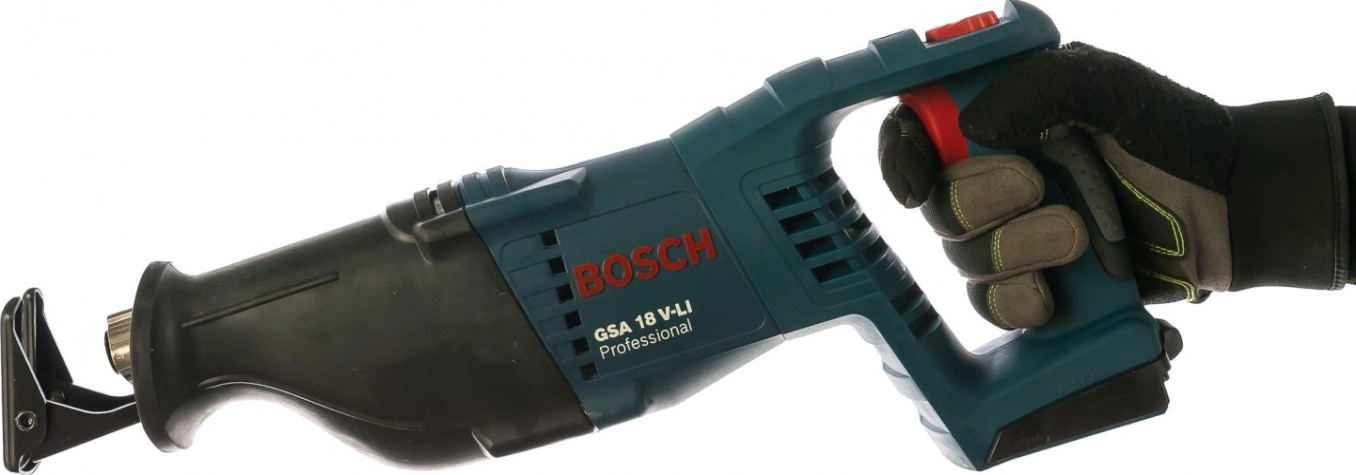 Пила сабельная аккумуляторная BOSCH GSA 18 V-LI 1х4.0 Ач [0615990L6H]