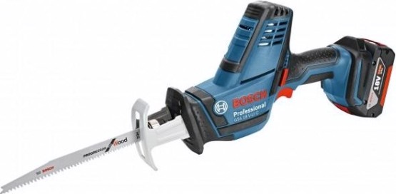 Пила сабельная аккумуляторная BOSCH GSA 18 V-LI C [06016A5002] 2х5,0Ач
