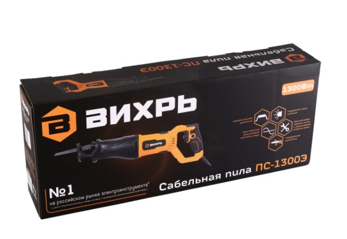Пила сабельная ВИХРЬ ПС-1300Э [72/25/2]