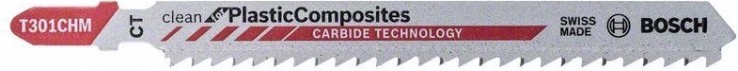 Пилки универсальные BOSCH T301CHM (3шт.) Carbide Technology [2608667450]