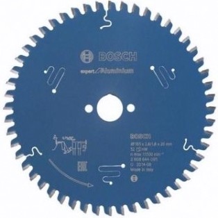 Пильный диск по алюминию BOSCH 165х52х20 Expert for Aluminium [2608644095]
