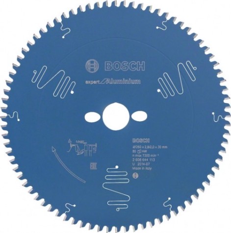 Пильный диск по алюминию BOSCH 260х80х30 Expert for Aluminium [2608644113]