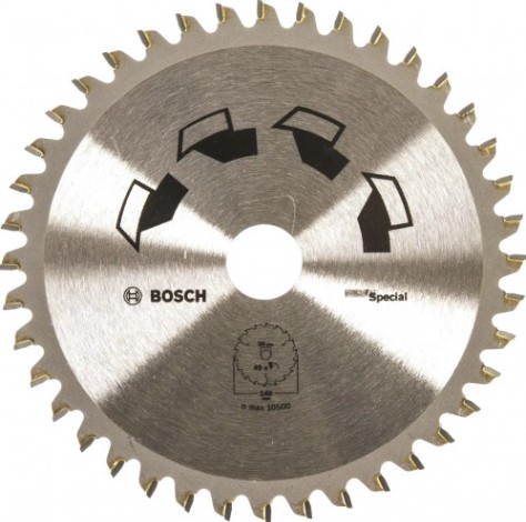 Пильный диск по дереву BOSCH 140x20/12.7 40T SPECIAL [2609256885]
