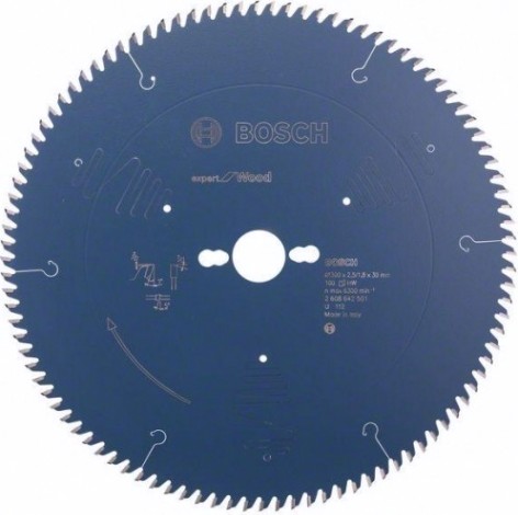Пильный диск по дереву BOSCH 300х100х30 EXPERT WOOD [2608642501]